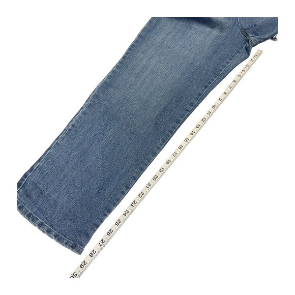 Gloria Vanderbilt Amanda Jeans Women's 18 Blue Stretch 5-Pockets Straight Leg - Picture 4 of 8